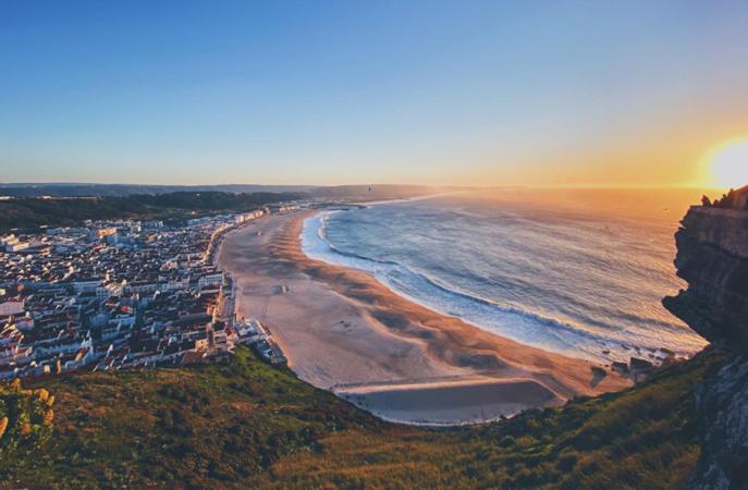 Ocean Getaway - Private Parking And Sea View Lejlighed Nazaré Eksteriør billede